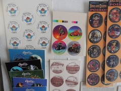 POGS MILK CAP GAME LOT #15 14 UNPUNCHED SHEETS VINTAGE 90’S C-PICS U GET ALL