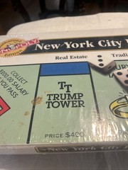 Rare Monopoly New York City Edition 1995 Trump Twin Towers – Brand New Sealed