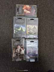 A Game of Thrones: The Card Game (Second Edition) – 5 sets true steel……