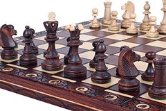 Beautiful Handcrafted Wooden Chess Set with Board and Chess Pieces – Gift ide…