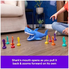 , Shark Strike, Bowling Game with WindUp JawChomping Action, Easy Activity To…