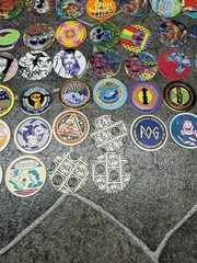 Lot of 106 Various Brands Pog , Slammer Whammers , Cybot Kaps