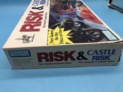Vintage Parker Brothers Risk & Castle Risk Strategy Board Game 2-6 Players 10+