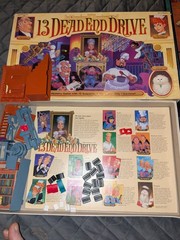 13 Dead End Drive Board Game Milton Bradley -Family Game Complete 2 To 4 Player