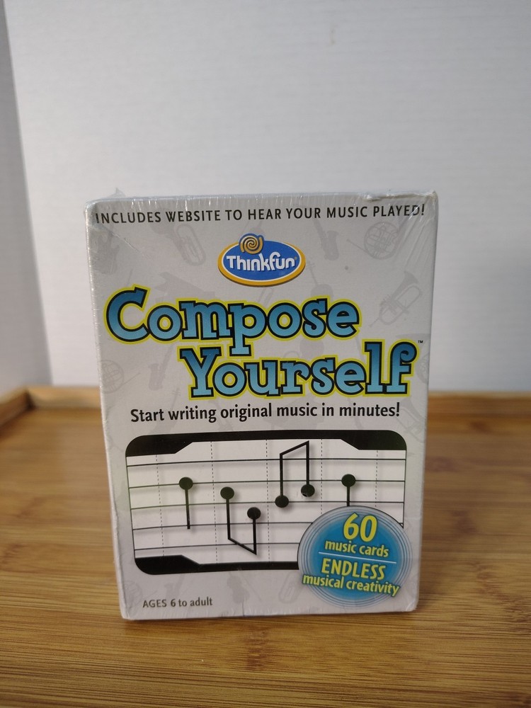 ThinkFun Compose Yourself Music Composer Card Game – Brand New Sealed. 🎼