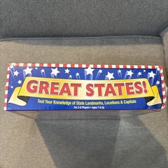 GREAT STATES Board Game 10th Anniversary Edition – Brand New – Unopened