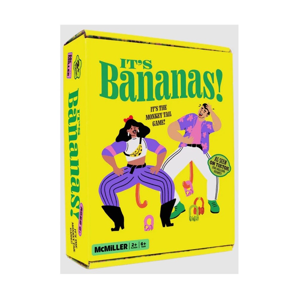 McMiller Dexterity Games It’s Bananas! – The Monkey Tail Game Box New