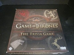 Game of Thrones The Trivia Game FANTASY FLIGHT Games 2015 HBO 100% Complete