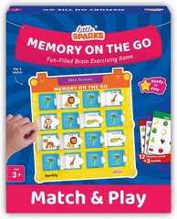 Memory Game for Kids Ages 3+ Years | Fun Matching Game – 12 Theme Cards & 3 Leve