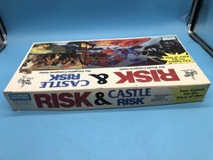 Vintage Parker Brothers Risk & Castle Risk Strategy Board Game 2-6 Players 10+