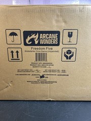 Arcane Wonders core game unpainted Freedom Five Kickstarter Board Game new boxed