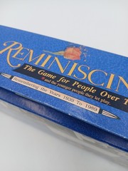 Reminiscing Board Game Trivia 1939-1989 Complete Game Board Only