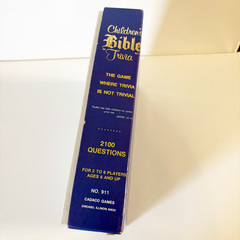 Cadaco Childrens Bible Trivia Board Game 1984 Christian Religious 2100 Questions