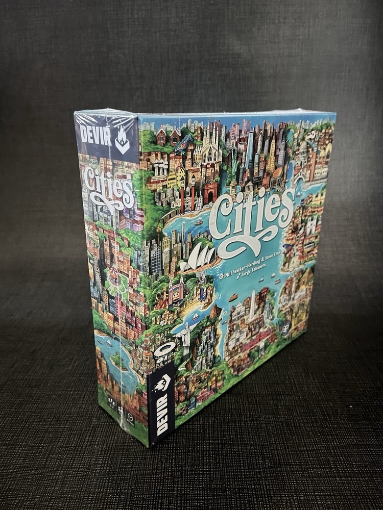 Cities: A Tile-Drafting City Building Family Strategy Game For 2-4 Players