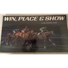 1966 Win, Place & Show Game by 3M Sports Complete Bookshelf Vintage Horse Racing