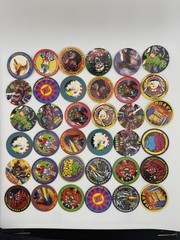 Pogs and slammers lot, Soccer, Fireworks and more.