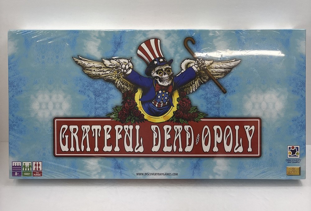 GRATEFUL DEAD OPOLY Monopoly Board Game Brand New Factory Sealed 2009 Deadopoly!