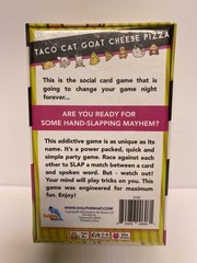 TACO CAT GOAT CHEESE PIZZA Family Card Game New & Sealed Box 2-8 Players