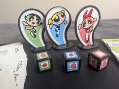 The Powerpuff Girls Saving The World Before Bedtime 2000 MB Vintage Board Game.