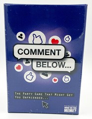 WhatDoYouMeme Comment Below Game Sealed 3-20+ Players Age 17+ 90 Minutes