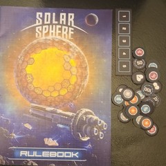 Solar Sphere – Science Fiction Board Game -Dranda Games 2002 COMPLETE REDUCED