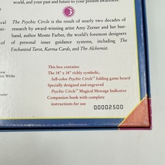 The Psychic Circle Board Game Magical Message Board COMPLETE Spiritual Ouija
