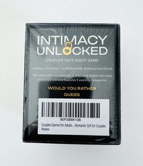 Intimacy Unlocked Couples Card Game 150 Cards Date Night Game Adults 18+