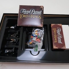 Lord of the Rings Trivial Pursuit 2004 2 DVD Edition Trivia Questions