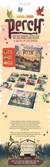 NEW! PERCH Board Game KICKSTARTER w/KS Goodies, Acrylic Upgrades INSIDE UP GAMES