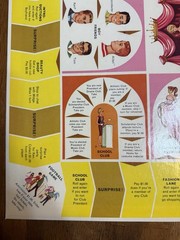 Game Board & Original Box ONLY Barbie Queen of Prom Replacement Game READ