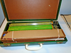 Vintage Mah Jongg MAH-JONGG set includes 152+7 tiles Case and 4 playing trays