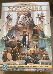 Bitewing Games Zoo Vadis Board Game Reiner Knizia 2023 3+ Players Used Once