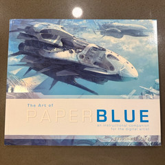 Paizo The Art of PAPER BLUE Illustrated Science Fiction Book Accessory 17+