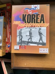 Multi-Man Publishing Korea: The Forgotten War War Board Game Complete Game
