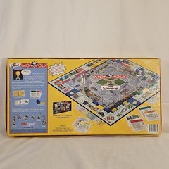 Simpsons Monopoly Board Game 2001 USAopoly Parker Brothers Incomplete 3 Pieces