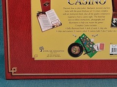 Complete Casino Roulette Travel Game w/ Case by Sterling Innovation NY