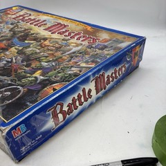 Milton Bradley Battle Masters Board Game 1992 Vintage Edition NOT COMPLETE