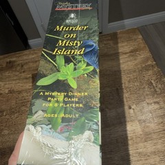 Murder Mystery Murder On Misty Island Dinner Party Game Sealed NEW
