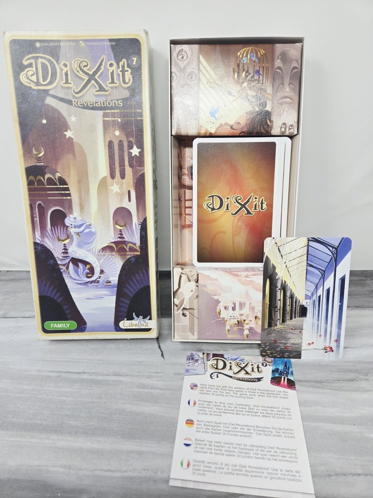Libellud Dixit Game Expansion Pack – Revelations – New Open Box- Use w Base Game