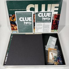 Clue COMPLETE Parker Brothers 2005 Classic Detective Board Game Mystery