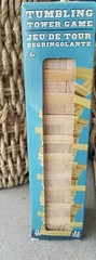 72 PCS SET Tumbling Tower Game Wooden Stacking Blocks DOUBLE the Qty & Fun