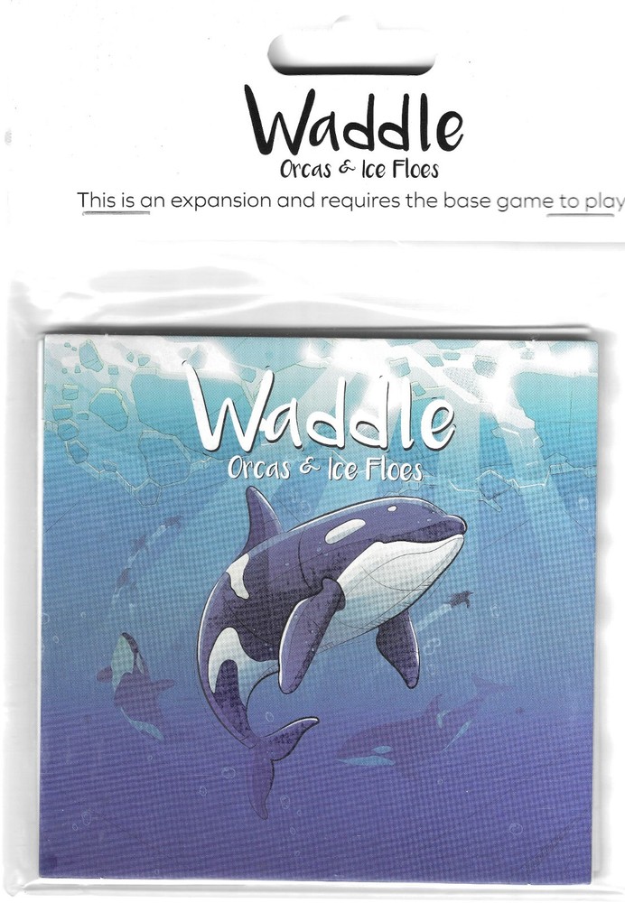 Orcas & Ice Floes EXPANSION for Waddle Tile Board Game Allplay DL24142EN Family