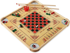 Board Game Set — Large Board Games for Adults & Children — over 85 Board Games f