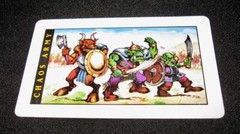Battle Masters Board Game #4210 1992 ~ Replacement CHAOS ARMY CARD #11