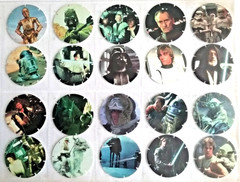 Star Wars Trilogy COMPLETE SET of 50 Walkers Tazos Pogs 1996