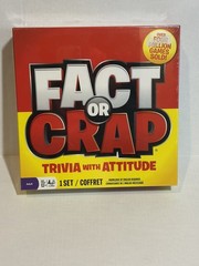 NEW SEALED – Fact Or Crap Trivia With Attitude Party Game