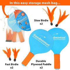 Goodminton – the World’S Easiest Racquet Game – an Indoor Outdoor Year-Round Fun