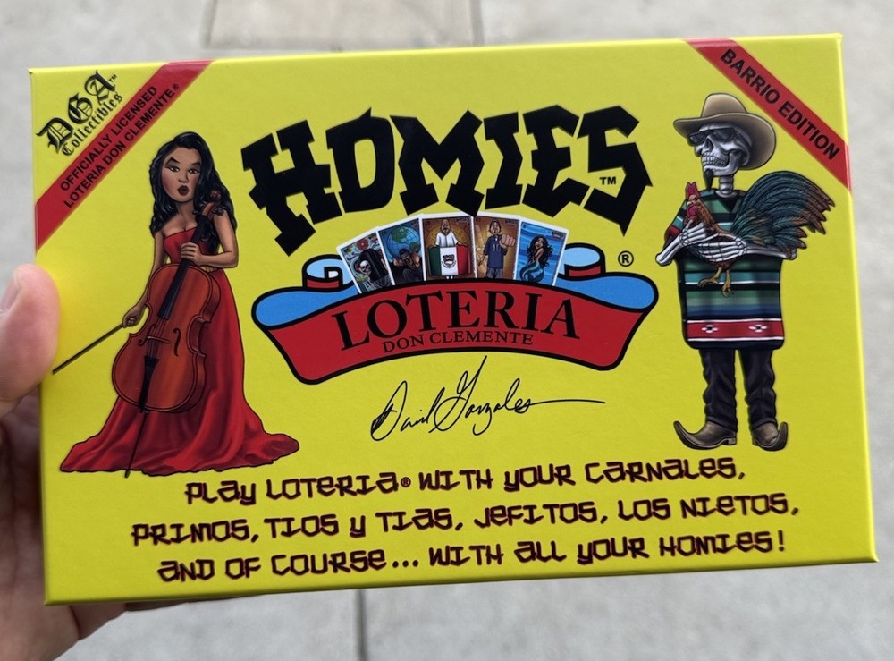 DGA HOMIES LOTERIA CARD GAME Mexican Bingo Don Clemente NEW
