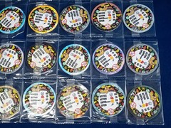 Lot of 25 DC Comics Justice League Pogs Tazos Caps – Chipicao Cardboard Sealed