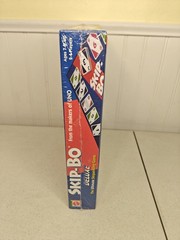 NEW SEALED Skip Bo Deluxe Sequencing Card Board Game Mattel 2001 Family Kids Uno